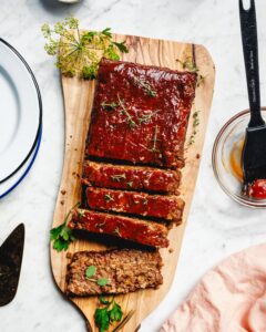 Veganiškas lęšių kepalas – gamina pora