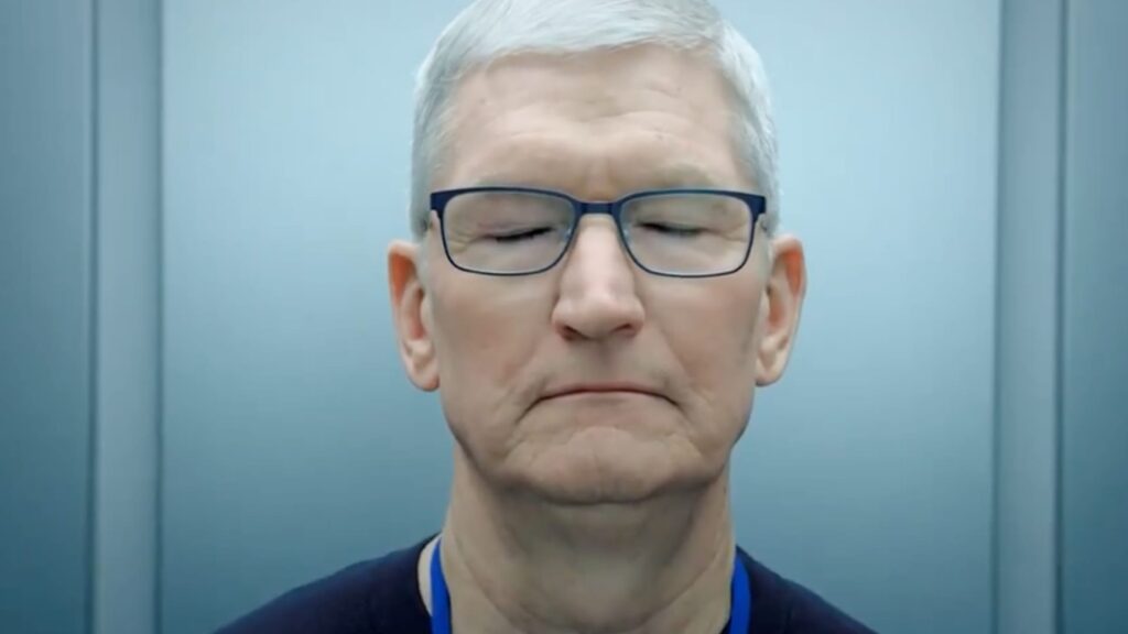 Tim Cook Severance S2 reklama primena tuos keistus Apple panašumus