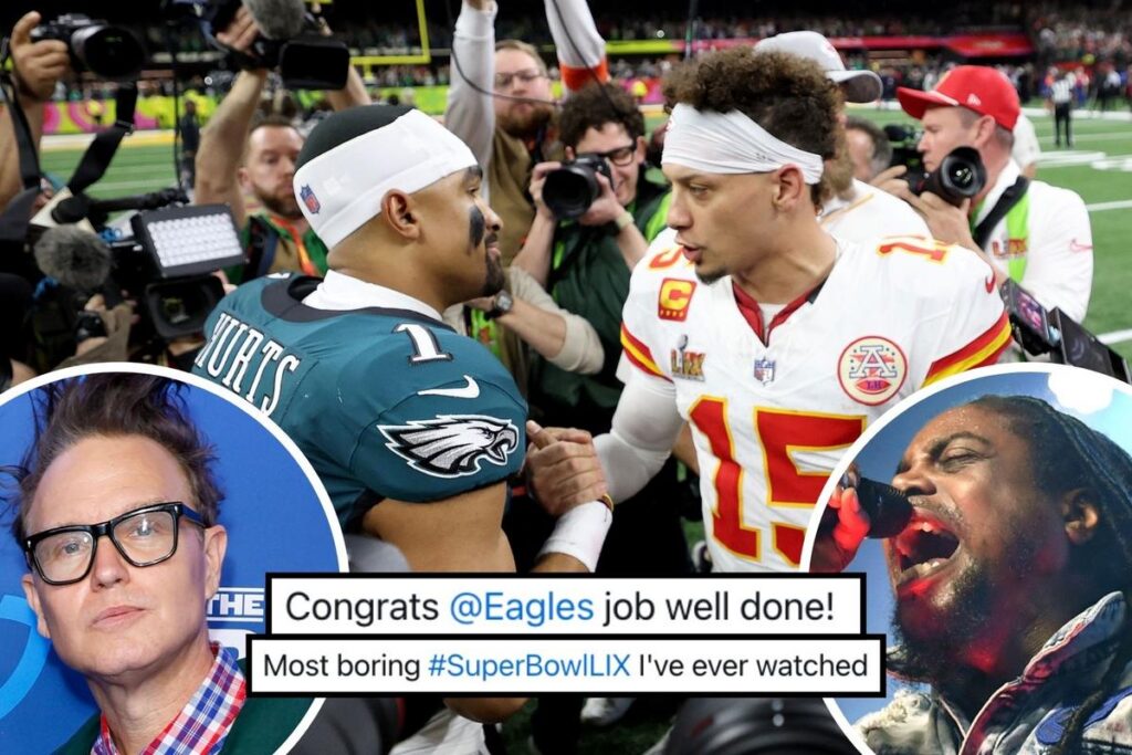 Kaip šventė rokeriai + reagavo į „Super Bowl“