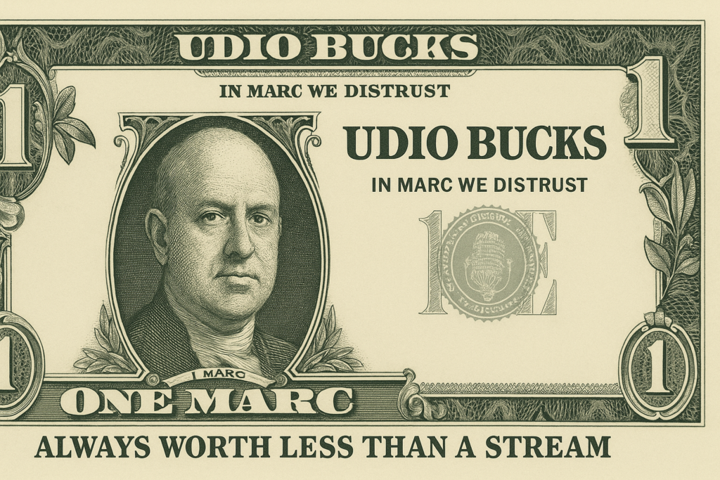 Didžioji neteisėtų AI platformų melo teorija – muzikos technologijų politika