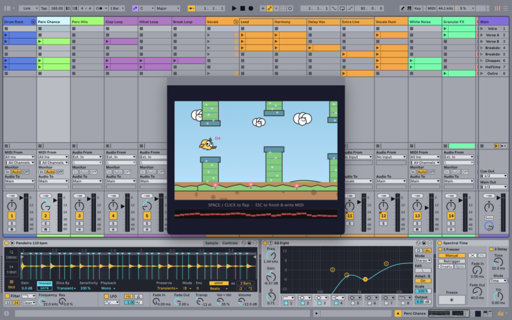 Ableton Extensions SDK: eksperimentinė žaidimų aikštelė „Live Suite“.