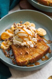 Banana Bread Sundae – Maisto gaminimas