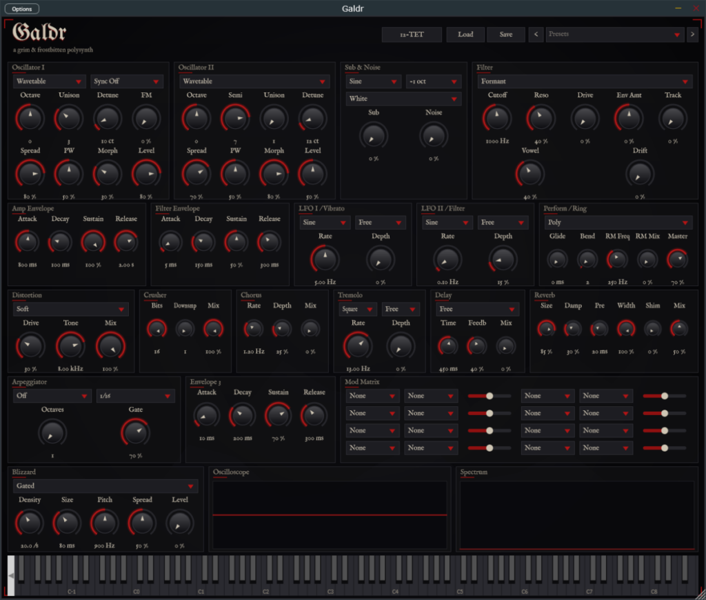 Download Galdr free, the open-source synth built for raw textures